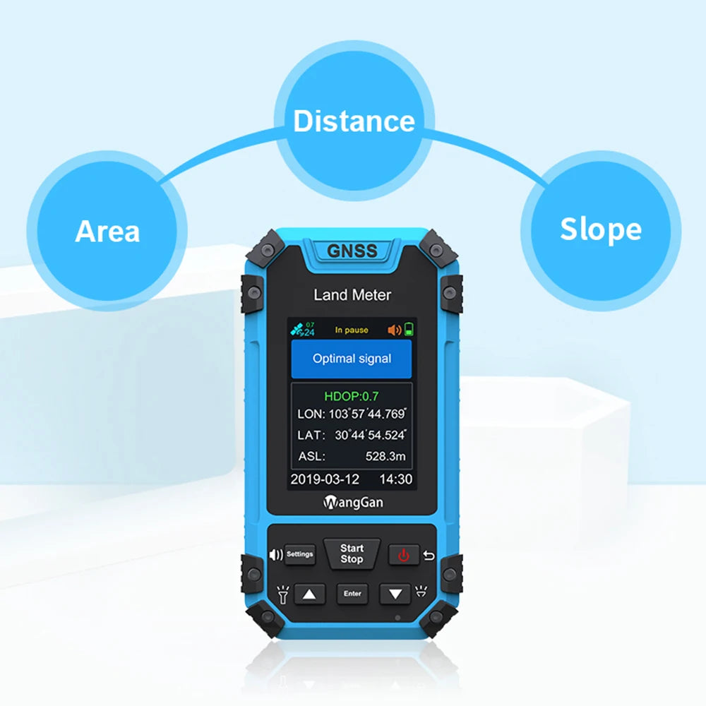 BOBLOV WangGan Handheld GPS Plough Land Surveying GNSS Receiver