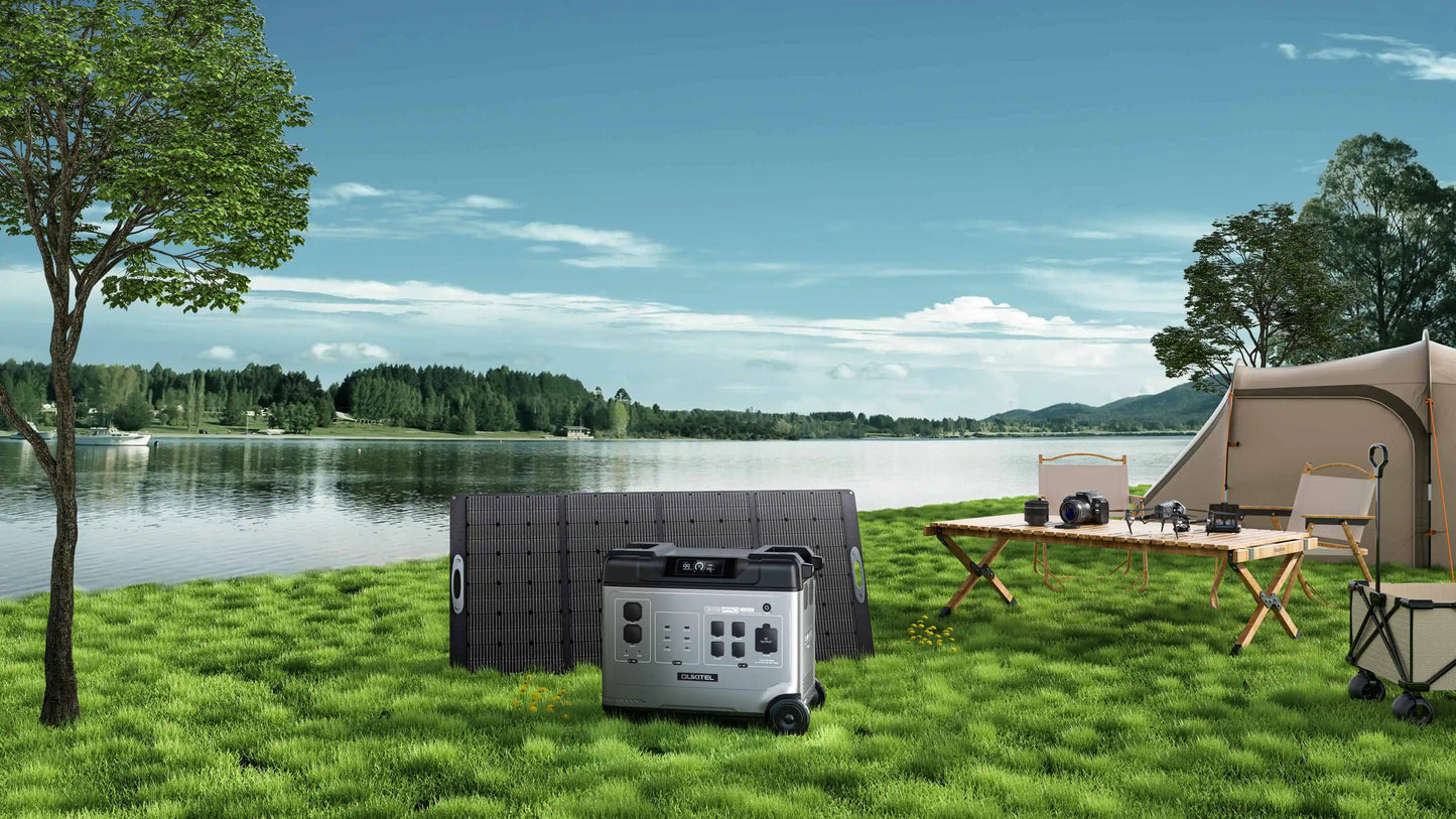 OUKITEL P5000 Pro Portable Solar Power Station 5120Wh LiFePO4
