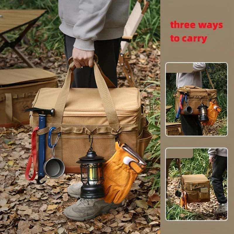 Outdoor Camping Picnic Meal Bag Portable Stove Storage Bag