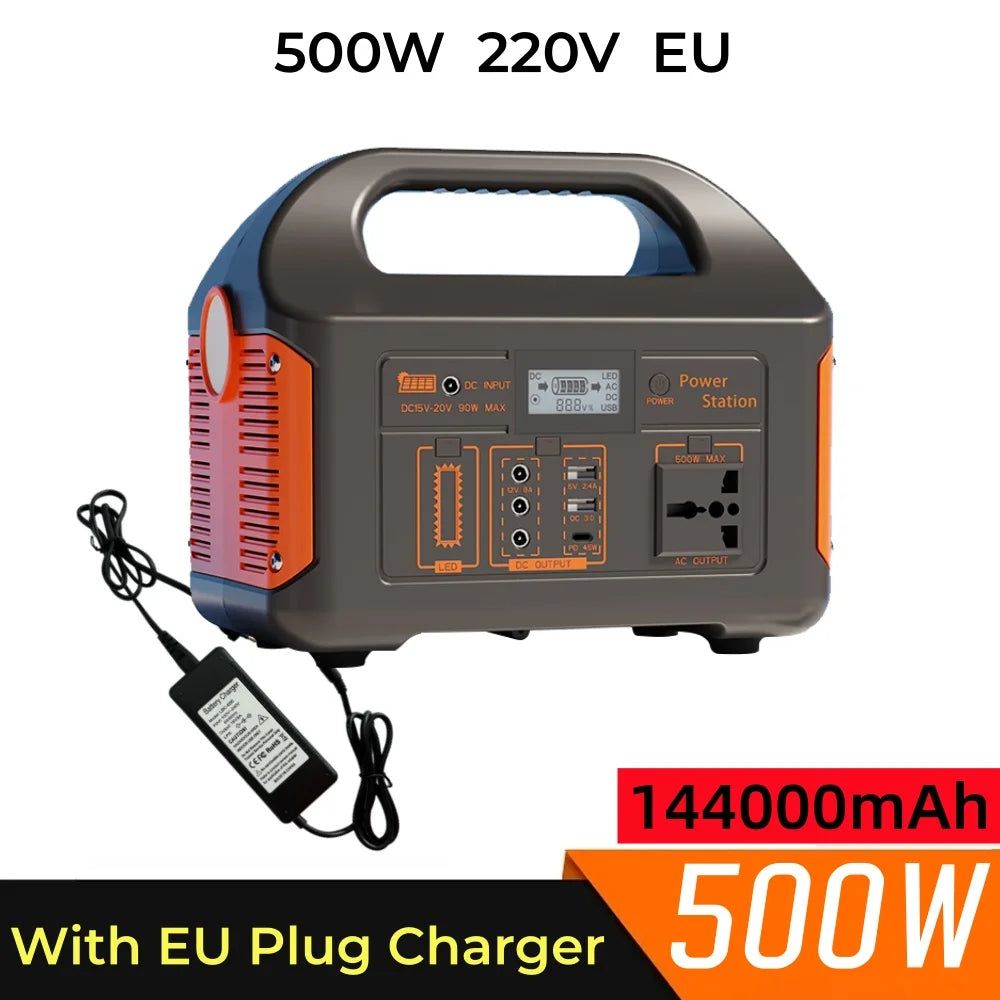 Jsdsolar 300W Portable Solar Power Station Generator 110V 220V