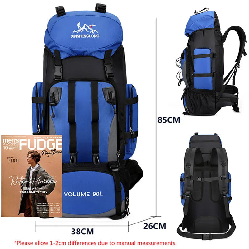 Scione Large Capacity Trekking Backpack For Outdoor Travel
