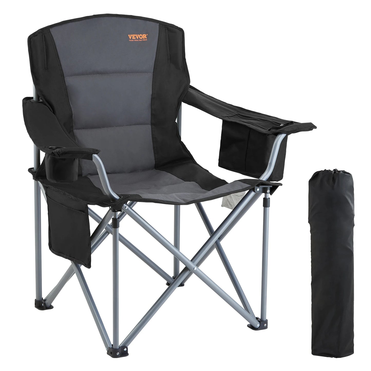 SucceBuy Ultralight Outdoor Camping Chair 350Lb Load Folding Seat