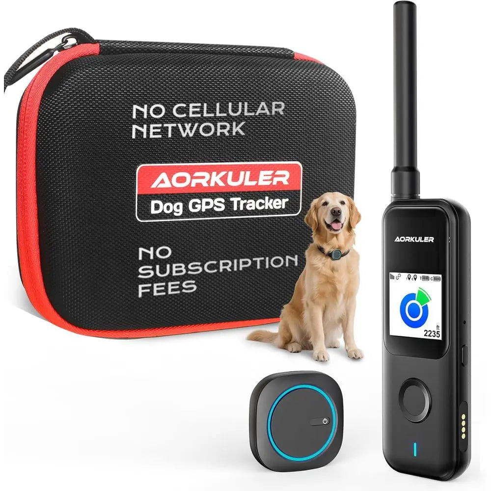 Outdoor GPS Dog Tracker Real Time Pet Locator for No Signal Areas