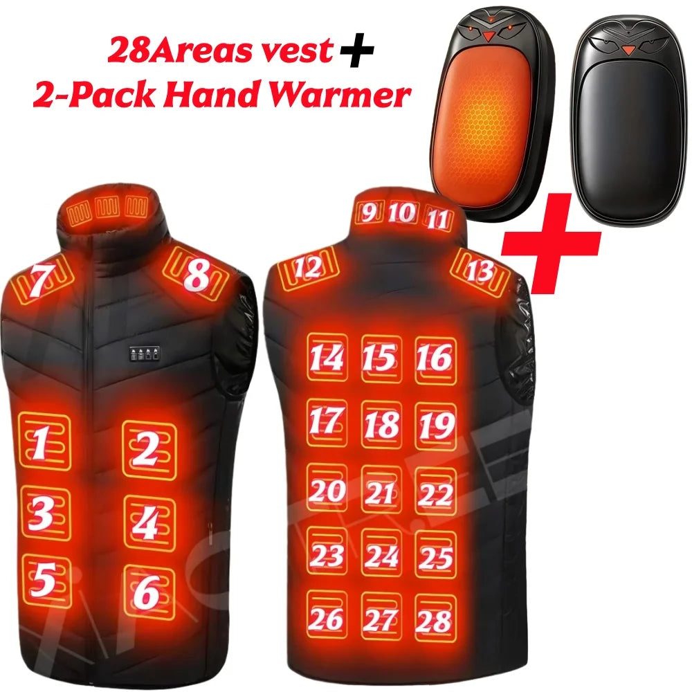 XIAOTREECN Heated Vest Jacket For Men And Women Outdoor