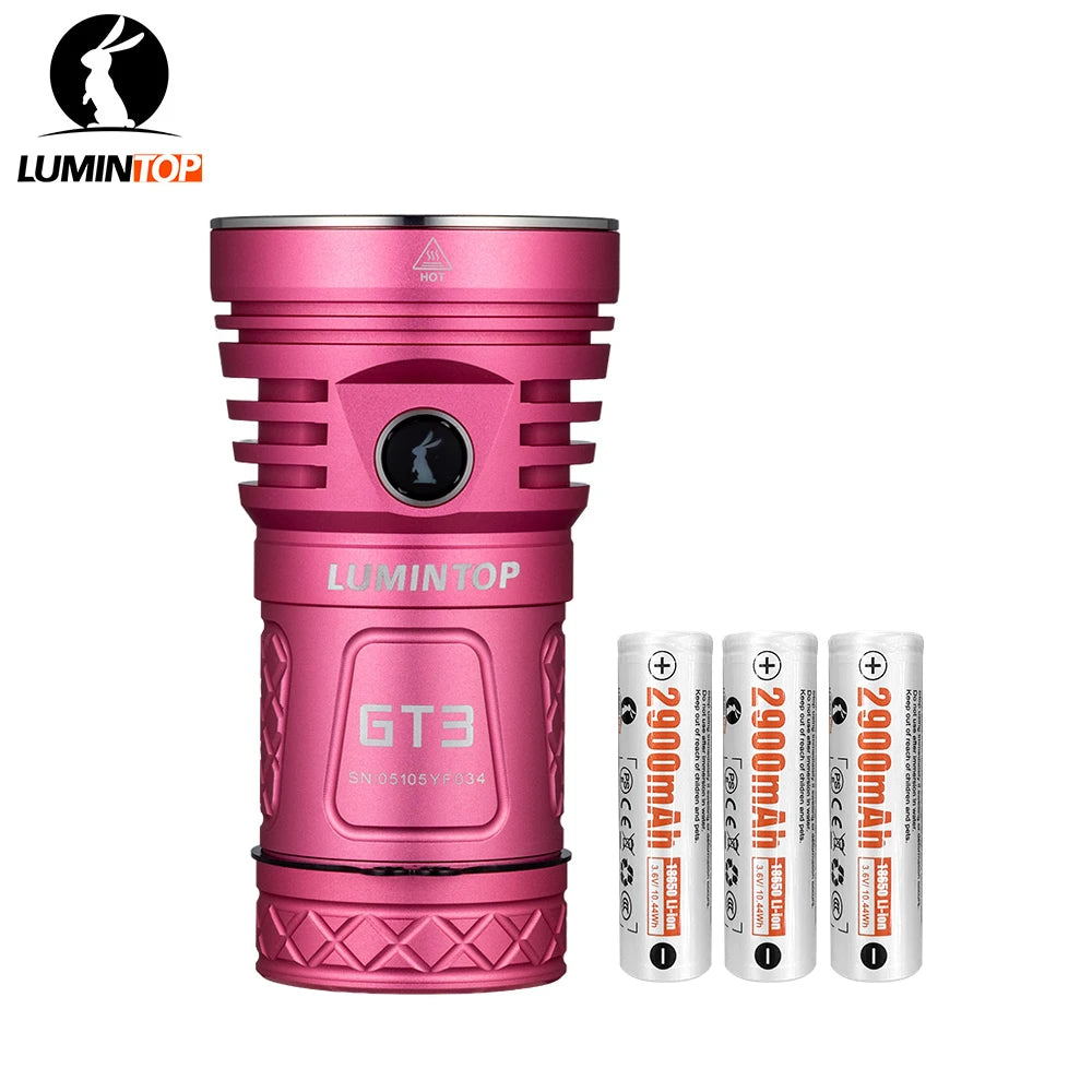 Lumintop GT3 21000 Lumens 4x18650 LED Flashlight Long Range