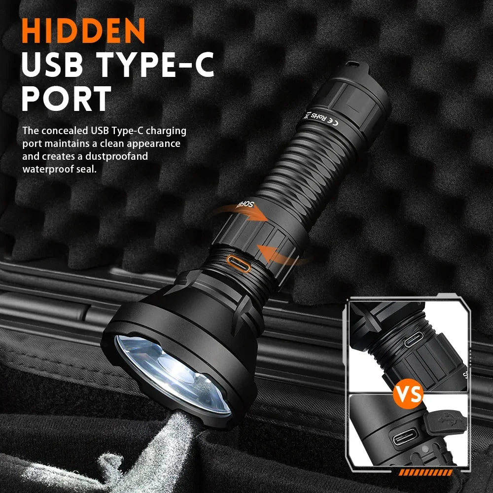 Sofirn SF26 2000 Lumen LED Flashlight With 21700 Battery