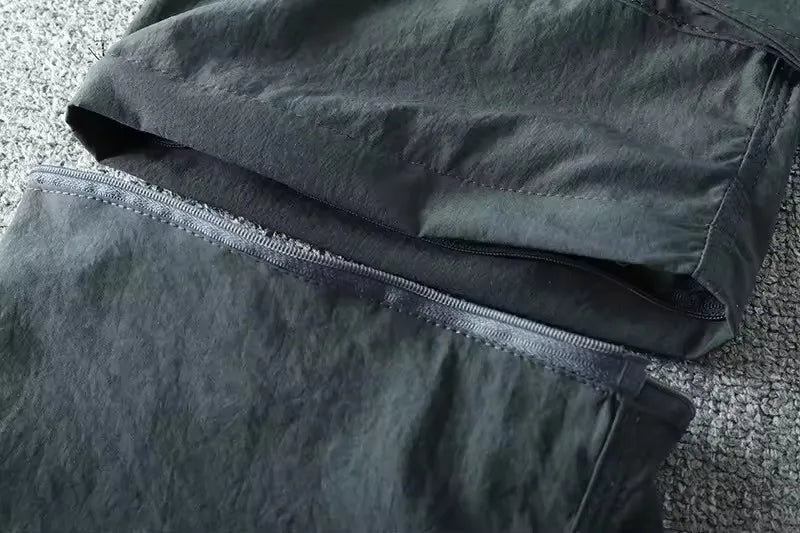 NONECN Men Quick-Dry Outdoor Pants For Hiking And Travel