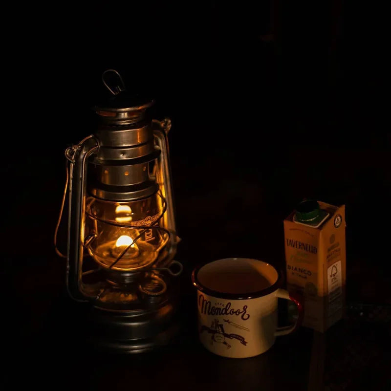 DOTWISE Kerosene Camping Lantern Hangable Portable Vintage Style