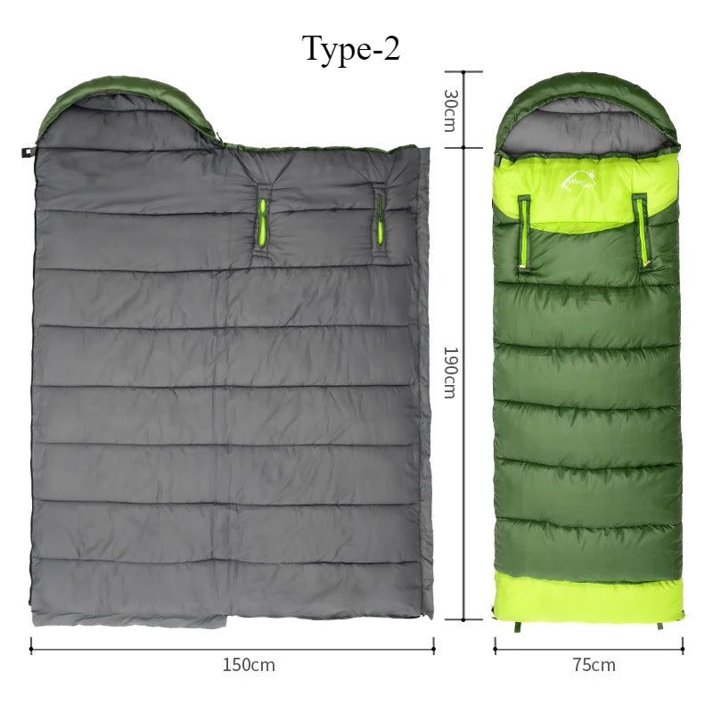 ShineTripCN Ultralight Waterproof Four Season Camping Sleeping Bag