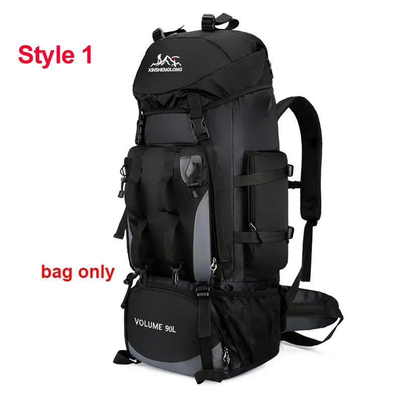 Scione Large Capacity Trekking Backpack For Outdoor Travel