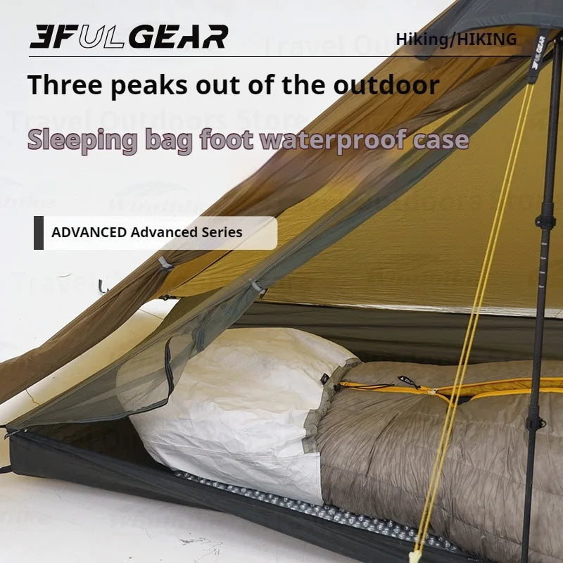 3F UL Gear Ultralight Dyneema Nylon Tyvek Sleeping Bag Liner