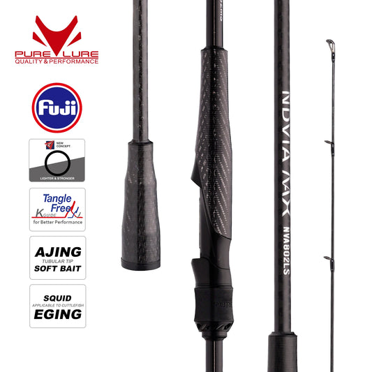 Pure-Lure NDVIA Max Ajing Eging Tubular Tip Rod Fishing Rod