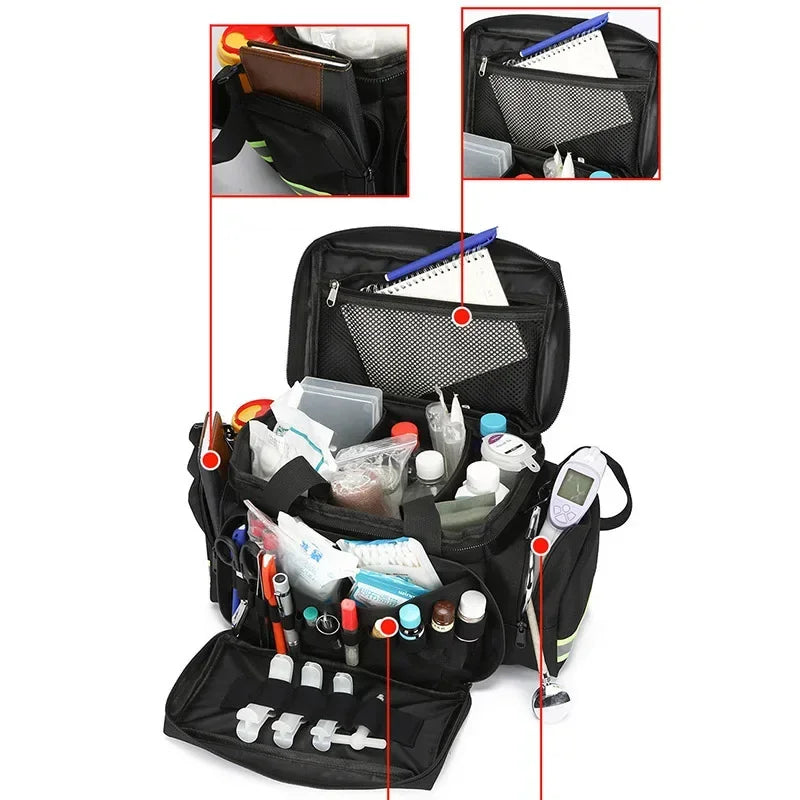 Outdoor Emergency First Aid Kit Multifunctional Medical Bag Oxford Cloth