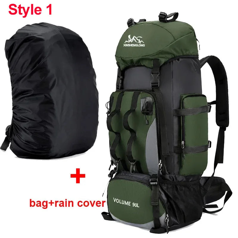 Scione Waterproof Hiking Backpack For Trekking And Travel