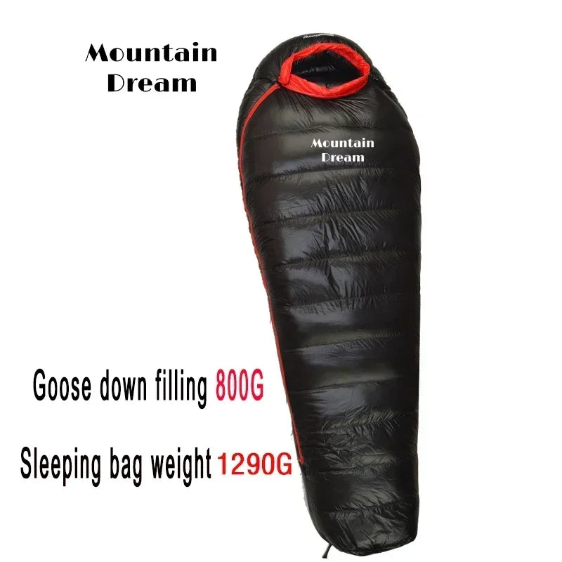 DUTRIEUX ONEAGER Ultralight Goose Down Sleeping Bag Alpine Hiking 800FP
