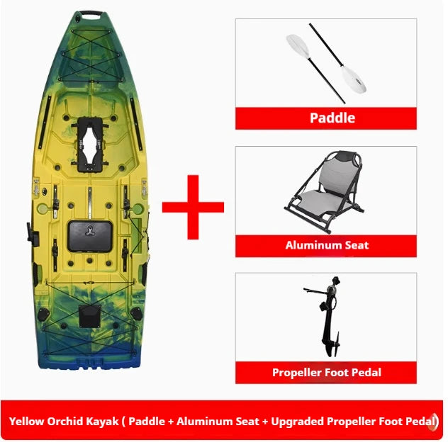 Brangdy Modular Pedal Driven Kayak Electric Fishing Boat