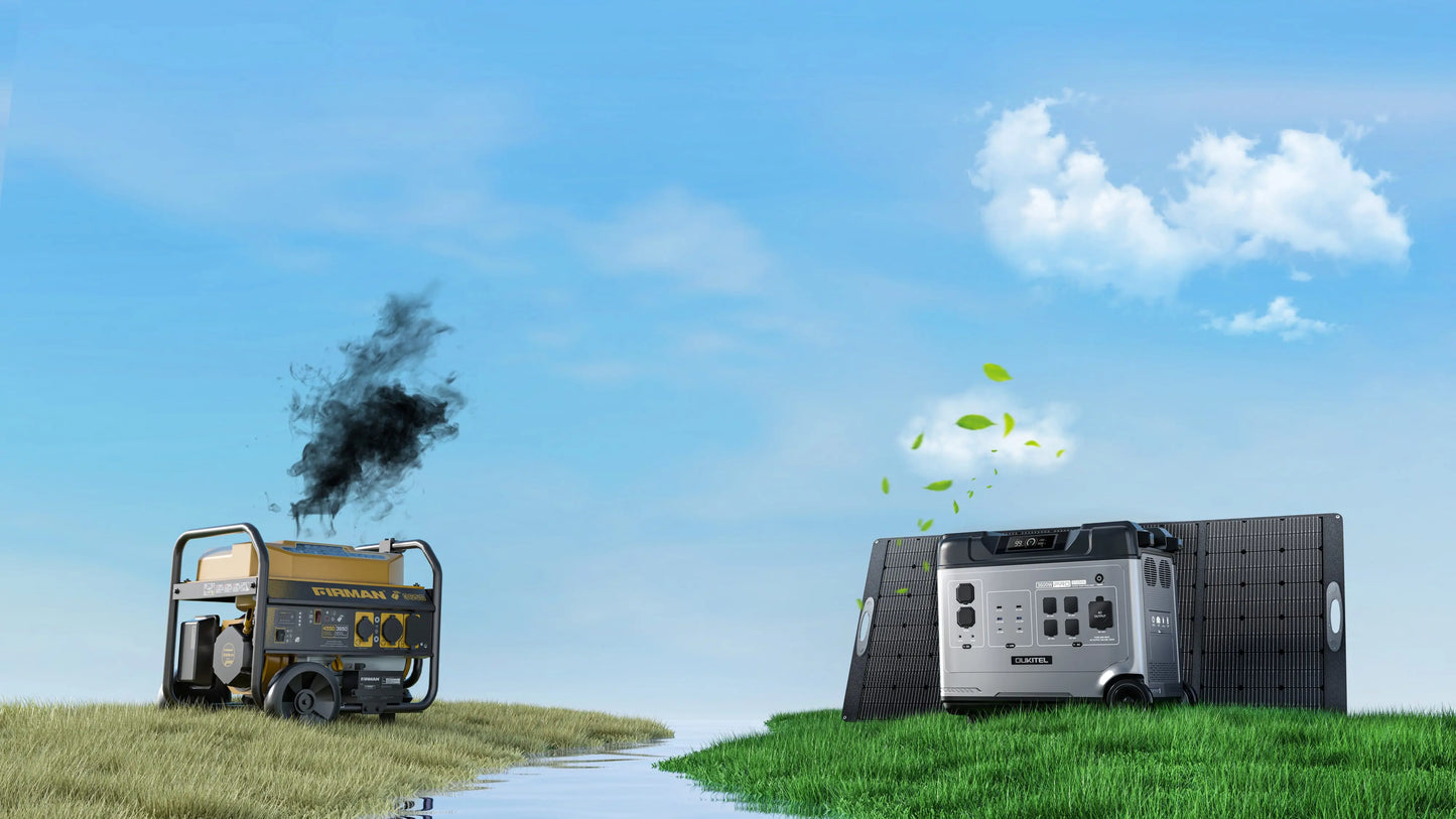 OUKITEL P5000 Pro Portable Solar Power Station 5120Wh LiFePO4