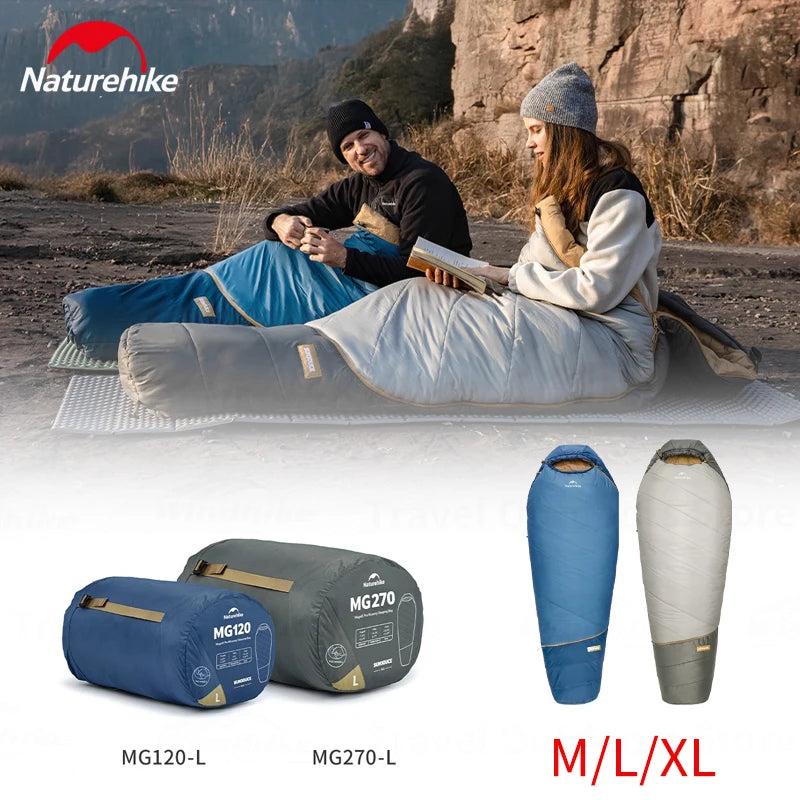 Naturehike Mummy Sleeping Bag Winter Warm Lightweight Outdoor Camping