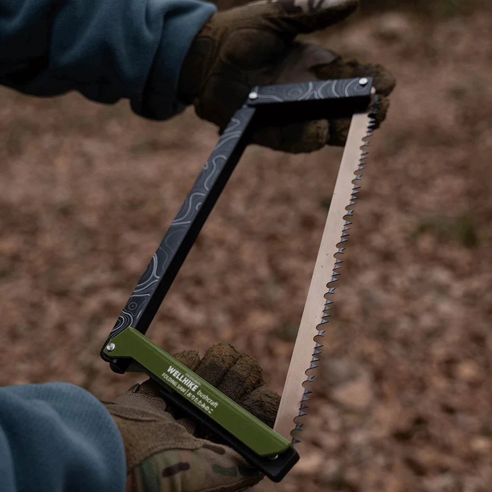 Folding Saw With Storage Bag Foldable Camping Tool