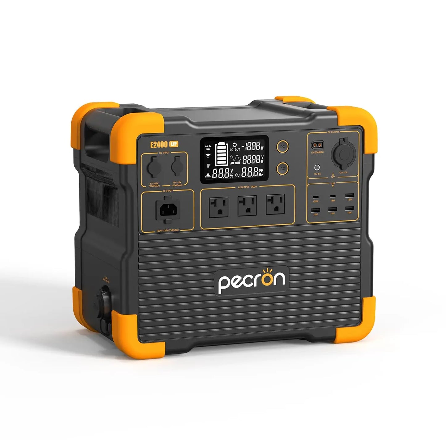 E2400LFP Portable Power Station 2048Wh Solar Generator
