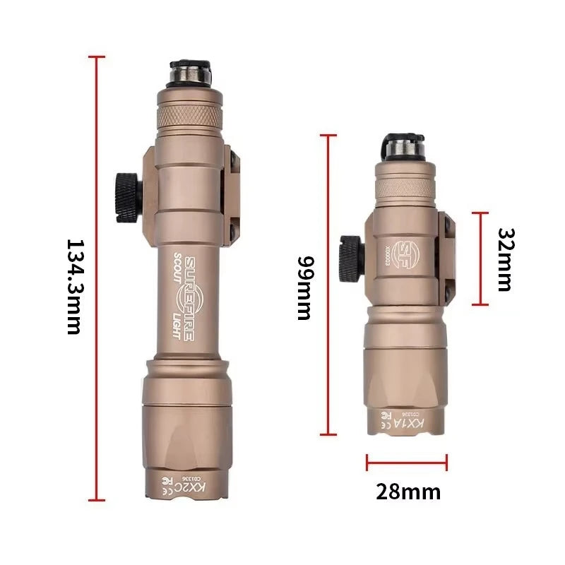 Surefire Tactical M300M600 Flashlight With AXON Switch Picatinny Rail