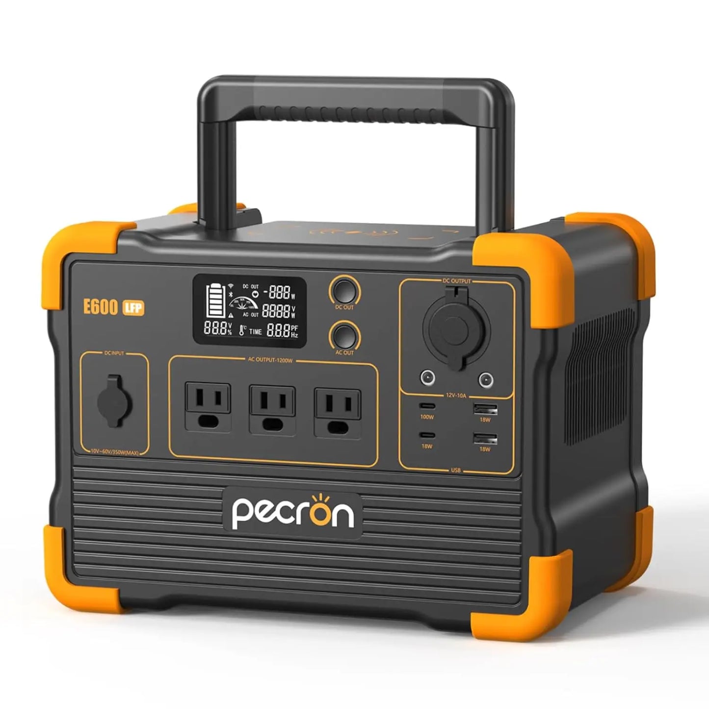 E600LFP Portable Power Station LiFePO4 614Wh Backup