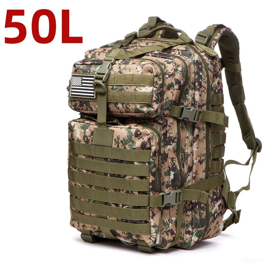 Thuram 1000D Nylon Waterproof Trekking Tactical Backpack For Outdoor