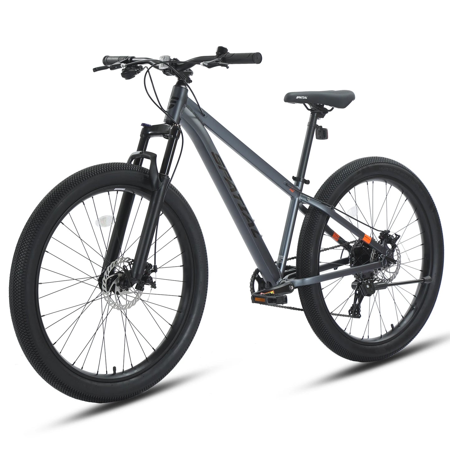 Spatial Fat Tire Mountain Bike With Aluminum Frame Disc Brakes