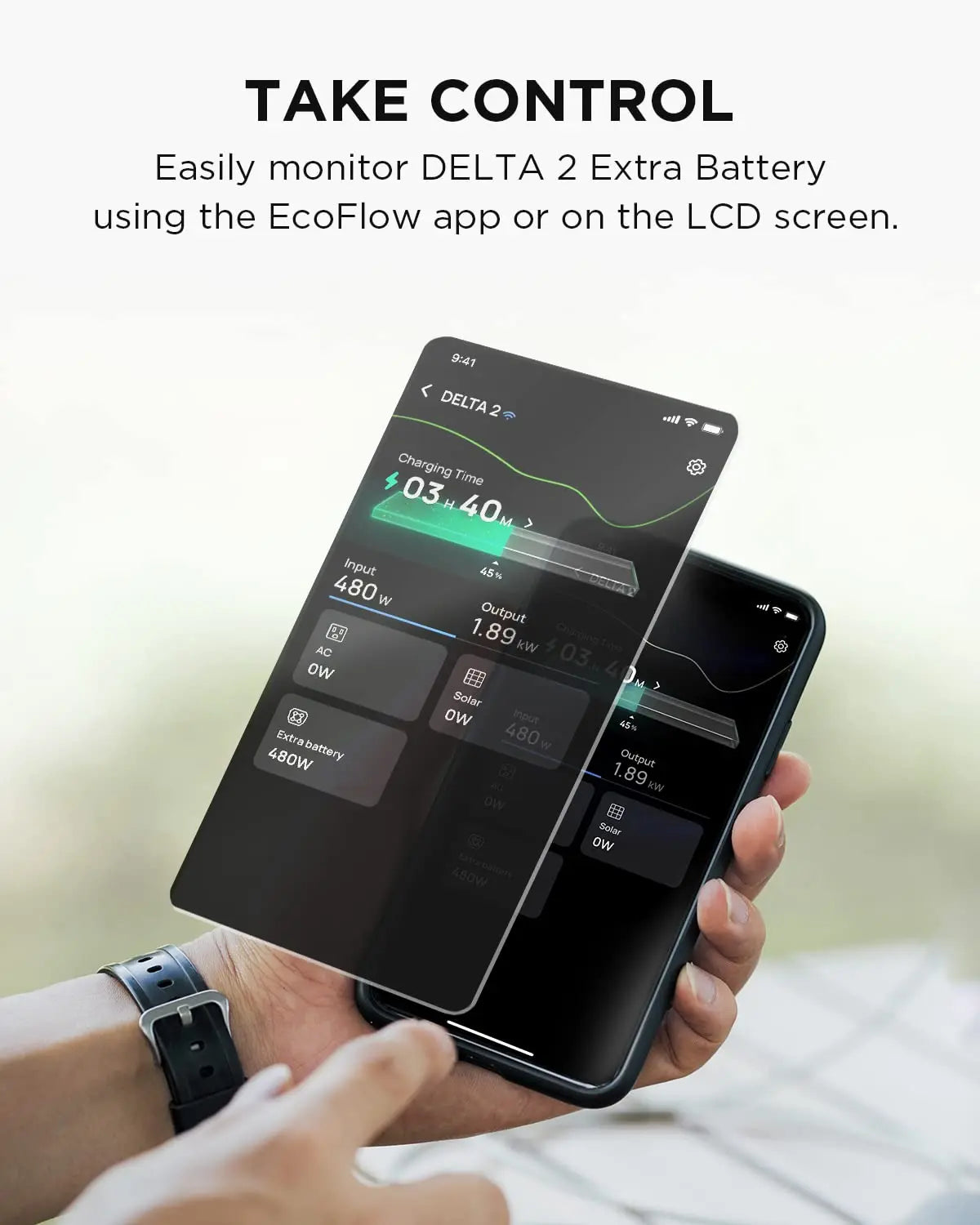 Smart Extra Battery 1024Wh LiFePO4 Expansion For Power Station