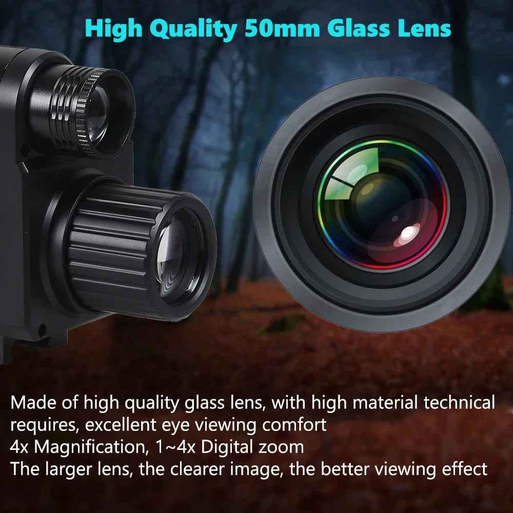 TensdarCam Digital Night Vision Monocular 1080P Infrared Scope 940nm