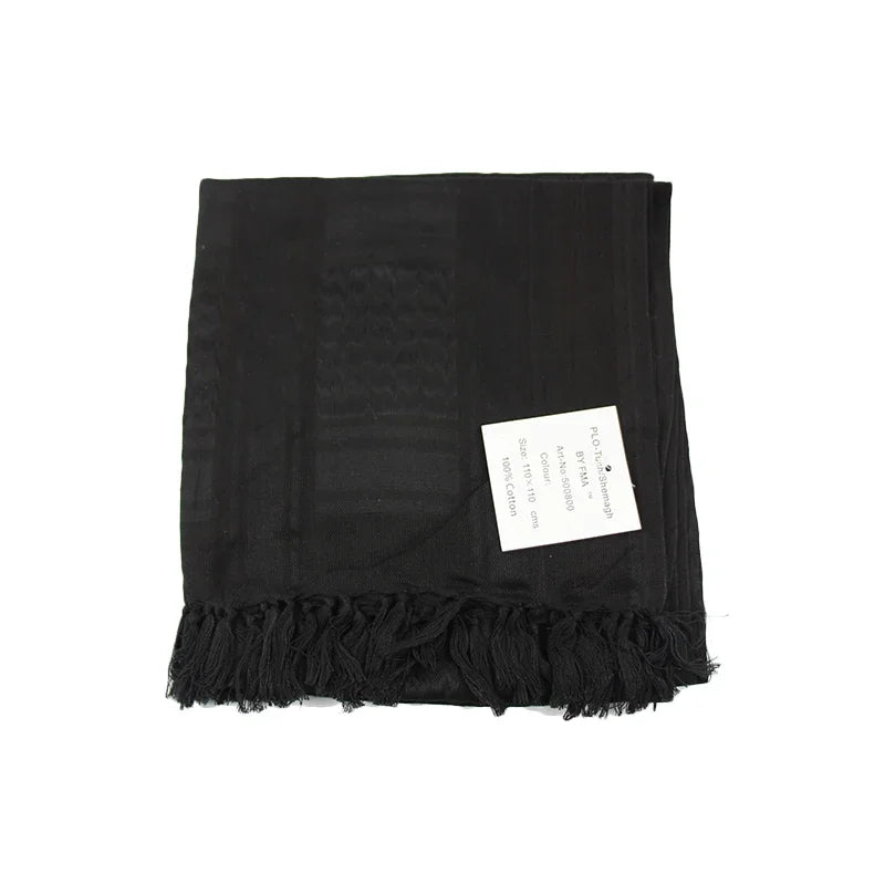 Tactical Keffiyeh Shemagh Arab Scarf Head Wrap Cotton Winter Scarves